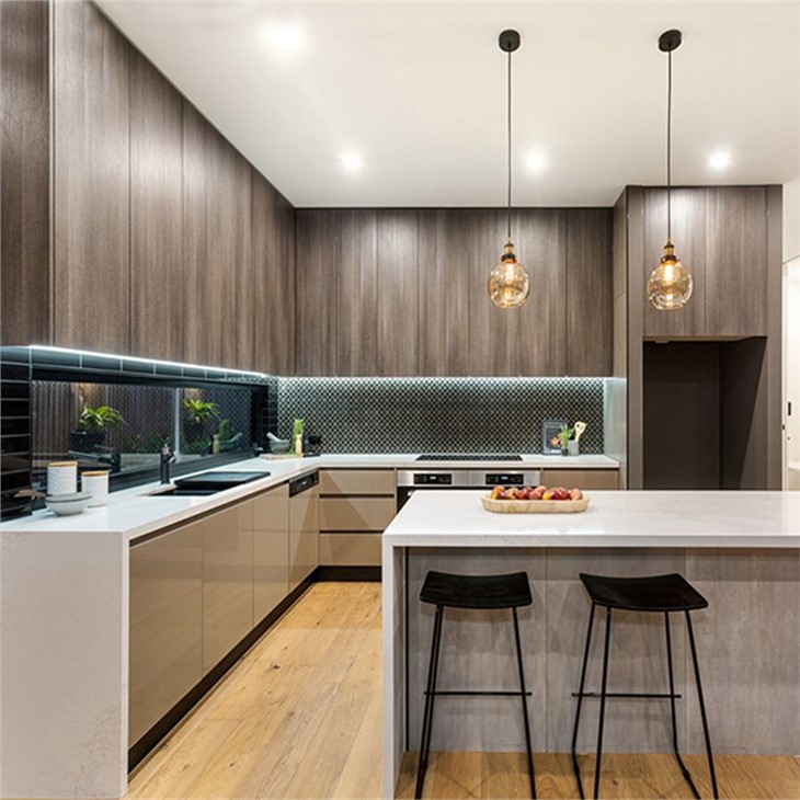 Melamine Wood Kitchen